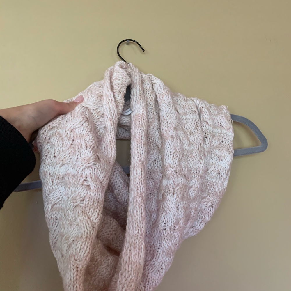 Pink scarf